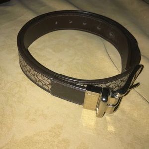 Coach belt